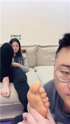 埋汰坐脸窒息玉足踢踹 JS250105-8