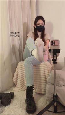 夏桑马丁靴脏白棉袜寸    250104-7