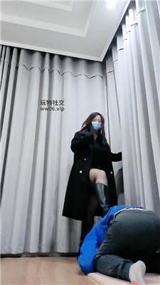 拽拽长靴黑丝蹂躏踩脚奴 JS250105-15