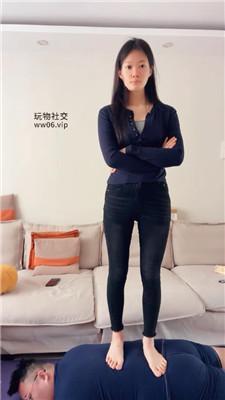 埋汰瑜伽裤女神S-玉足蹂躏奴 JS250106-9