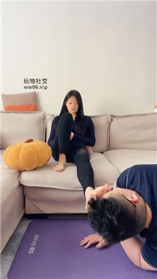 埋汰瑜伽裤女神S-玉足蹂躏奴 JS250106-9