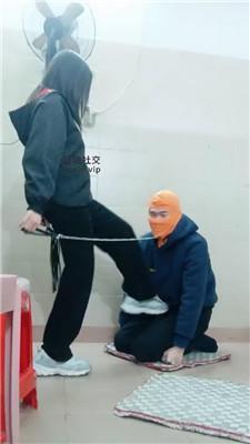 奇了怪了运动鞋白袜气味辱/鞭打 JS250106-4