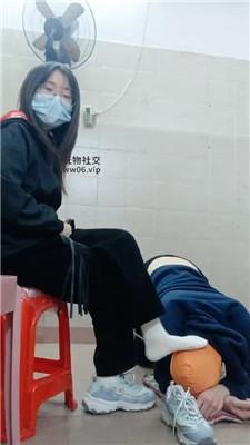 奇了怪了运动鞋白袜气味辱/鞭打 JS250106-4