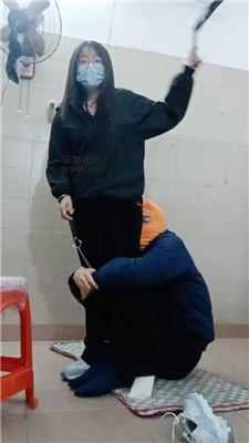 奇了怪了运动鞋白袜气味辱/鞭打 JS250106-4