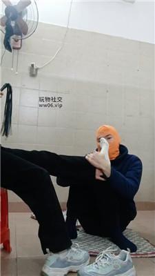 奇了怪了运动鞋白袜气味辱/鞭打 JS250106-4