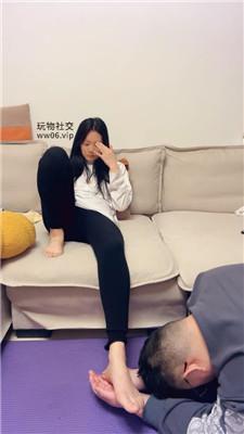 埋汰瑜伽裤女神玉足崇拜 JS250104-21