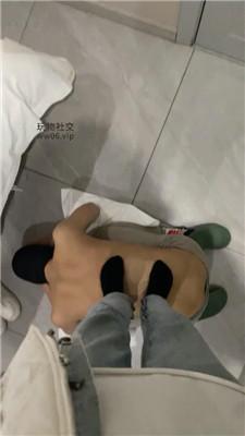 白兔黑棉袜脚踩/戒尺虐打 JS250104-38