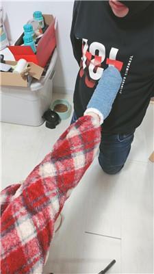 柔柔毛巾棉袜塞嘴踢踹虐家奴 JS250116-15