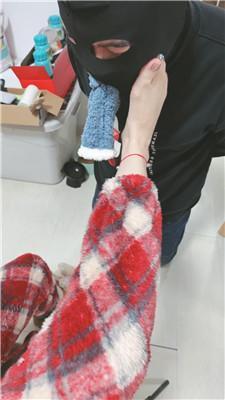 柔柔毛巾棉袜塞嘴踢踹虐家奴 JS250116-15