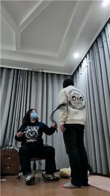 拽拽骑马鞭打/白袜脚踩虐 JS250116-11