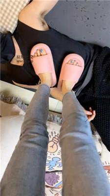 安安sama高跟凉鞋踩踏/近距离吮吸脚趾 JS241216-28