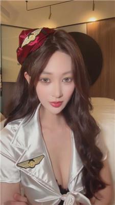 艾琳175空姐口水制服凶榨    250113-1