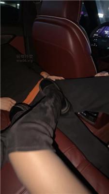 狗哥素人S车内调-清理脏长靴黑丝jio JS250124-5
