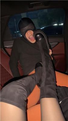 狗哥素人S车内调-清理脏长靴黑丝jio JS250124-5