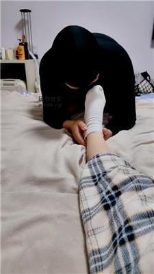 小羊咩咩白棉袜玩虐废物家奴 JS250123-43