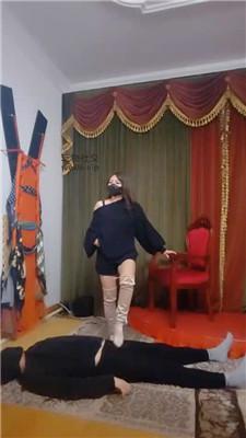 魔鬼天使长靴连环重度踢裆 JS250122-14