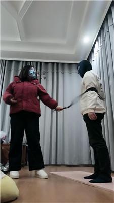 【爱秀套图】【拽拽】雪地靴白棉袜踩踏家奴JS250118-25