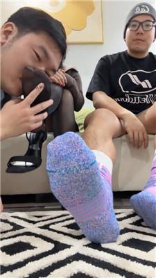 【爱秀套图】【jenn】情侣主-沉浸式舔臭脚丫【双视角版】JS250118-34