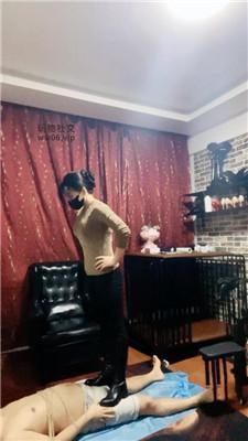 冷颜囚禁狗笼/五花大绑/强制加官窒息 JS250118-14