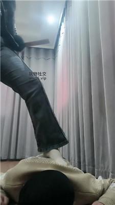 拽拽运动鞋白袜碾压踩贱奴 JS250203-23