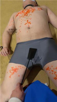 跆拳道S白袜脚羞辱/sp/滴蜡 JS250128-8