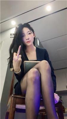 千千职业装油亮黑丝寸止炸干    250213-11