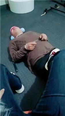 九创双主团手铐脚镣捆绑虐继父奴 JS250213-13