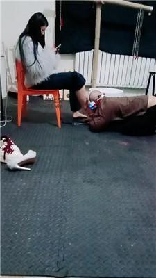 九创双主团手铐脚镣捆绑虐继父奴 JS250213-13