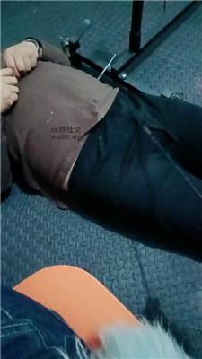 九创双主团手铐脚镣捆绑虐继父奴 JS250213-13