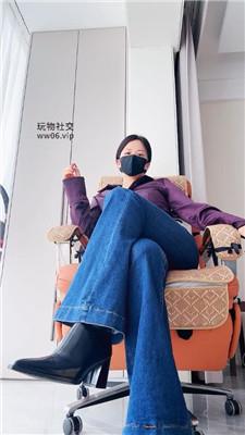 【爱秀套图】【冷颜】臭白袜短靴灯250207-6