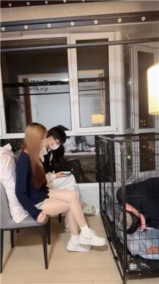 小渔情侣白袜情侣主狗笼圈养绿帽 bf50107