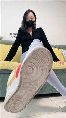 【爱秀套图】【小妮】瑜伽裤臀炸棉袜香水控250215-6