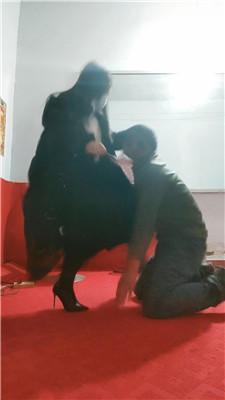 【爱秀套图】【沐颜】重度踢裆-数据线鞭打老狗【双视角版】JS250227-6