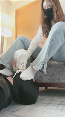 咩祖带素人入圈-双S-踩踏舔脚-白袜塞嘴 bf50806