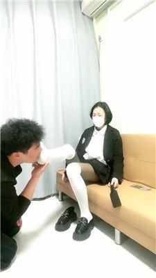 琪琪殿下皮鞋过膝白袜玩虐双视角版 JS250227-17