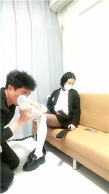 琪琪殿下皮鞋过膝白袜玩虐双视角版 JS250227-17