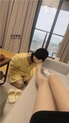 婉心囚禁狗笼/反绑跪舔白袜 JS250224-32