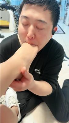 苒溪沉浸式-舔肉丝脚/强制闻鞋 JS250224-20