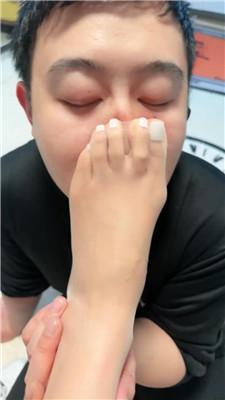 苒溪沉浸式-舔肉丝脚/强制闻鞋 JS250224-20