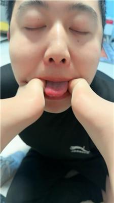 苒溪沉浸式-舔肉丝脚/强制闻鞋 JS250224-20