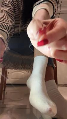 萱萱子臭白袜    250222-19