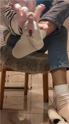 萱萱子臭白袜    250222-19