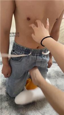 白兔双S-白袜脚玉足藤条虐家奴双视角版 JS250222-2