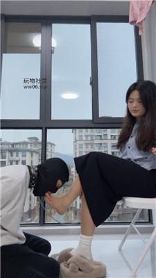 【爱秀套图】【子熙大人】家奴踩踏喂食-毛拖鞋白袜虐bf50500