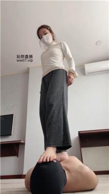 香芋朱朱骑狗背/舔脏鞋堆堆袜/踩踏 bf50892