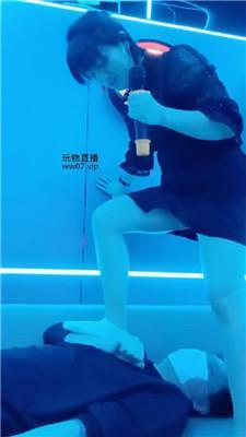 姑奶奶KTV虐-长靴原味白袜辱 bf50854