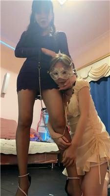 伊晨情侣下跪求做奴 JS250301-13