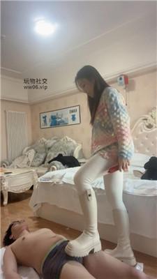 思Si长靴白袜踩踏/强制滴蜡 bf51056