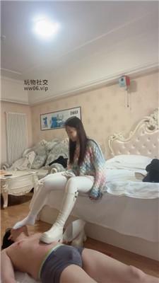 思Si长靴白袜踩踏/强制滴蜡 bf51056