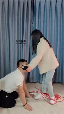 三寸五花大绑-休闲鞋白袜踩 JS250303-32